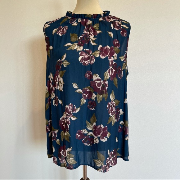 14th & Union Tops - 14TH AND UNION FLORAL TOP